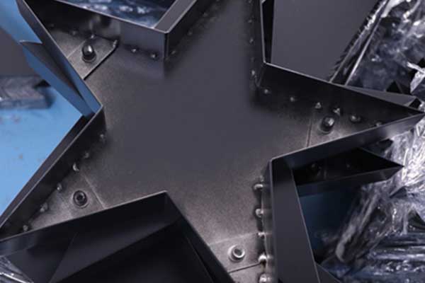 鋁噴漆五角星 鋁噴漆五角星