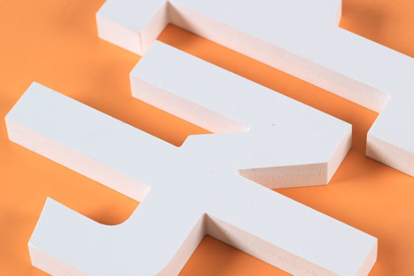 廣告雕刻機切割的pvc字 廣告雕刻機切割的pvc字